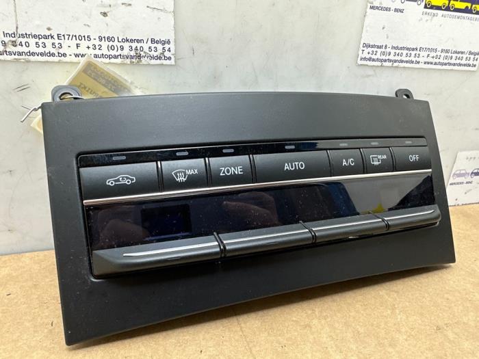 Panneau de commandes chauffage Mercedes E-Klasse