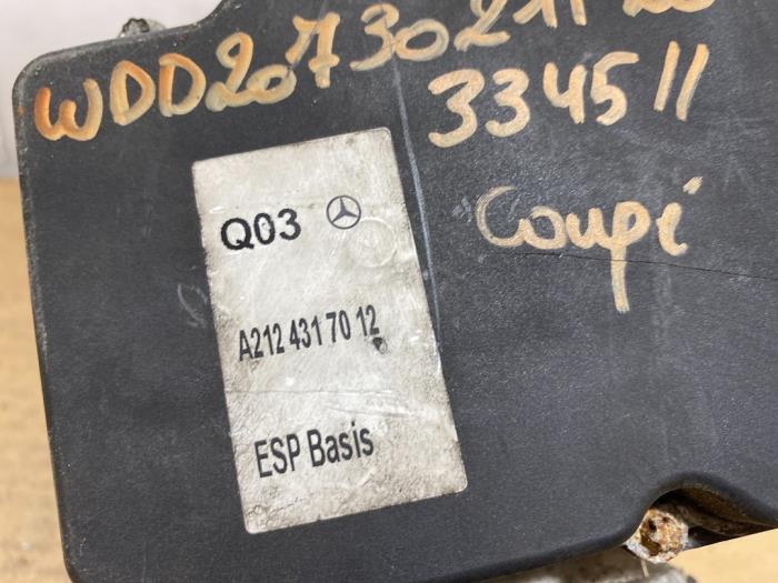 Pompe ABS Mercedes E-Klasse
