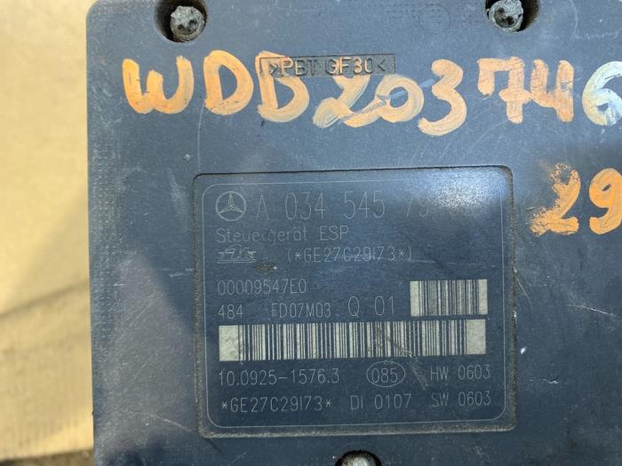 ABS Computer Mercedes C-Klasse