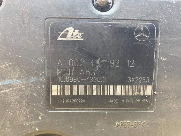 Pompe ABS Mercedes C-Klasse