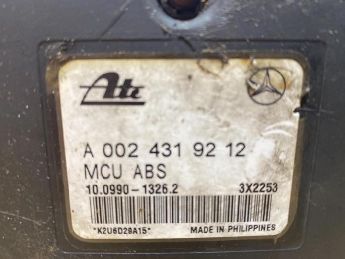 Pompe ABS Mercedes C-Klasse