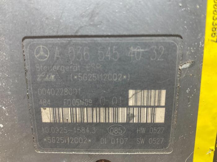 ABS Computer Mercedes C-Klasse