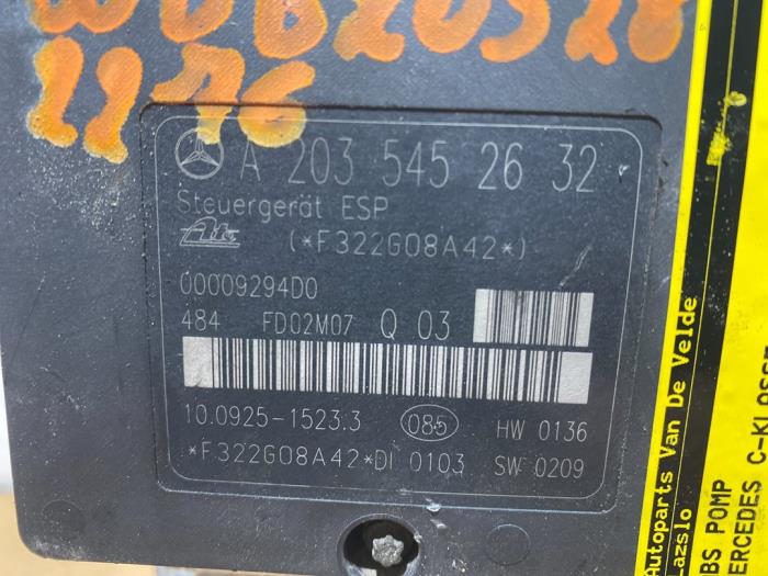 Pompe ABS Mercedes C-Klasse