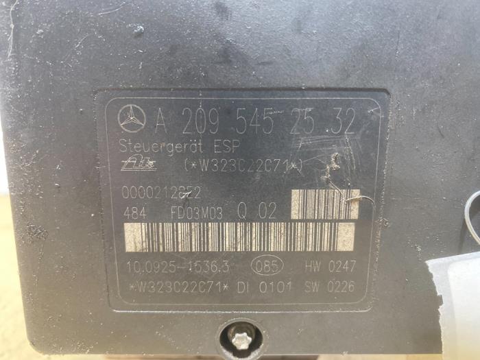 Pompe ABS Mercedes C-Klasse