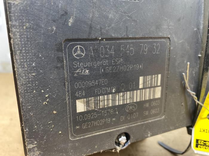Pompe ABS Mercedes CLK