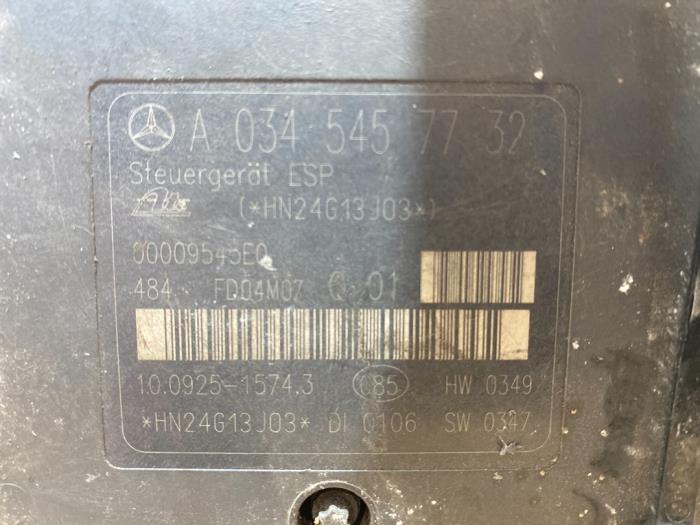 Pompe ABS Mercedes C-Klasse