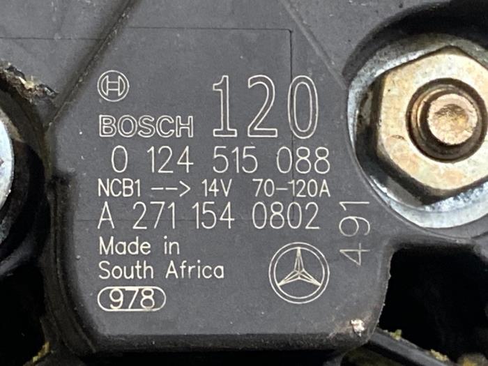 Dynamo Mercedes E-Klasse