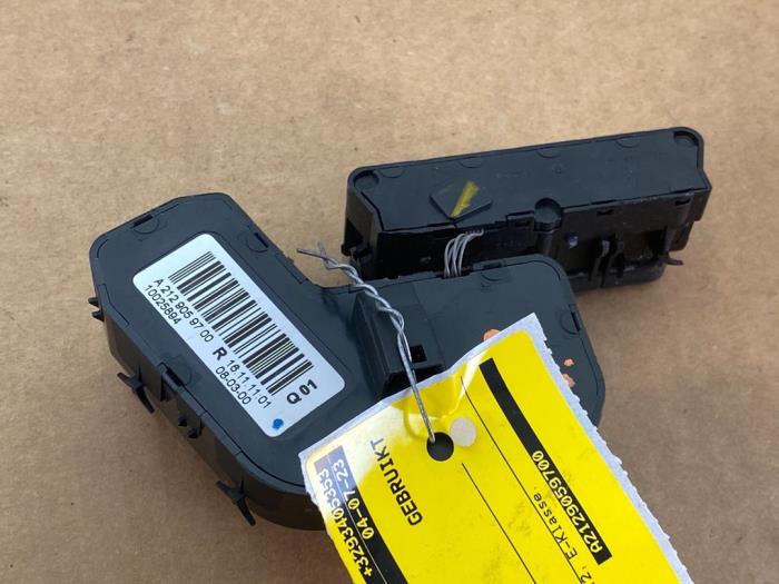 Interruptor de ajuste de asiento Mercedes E-Klasse