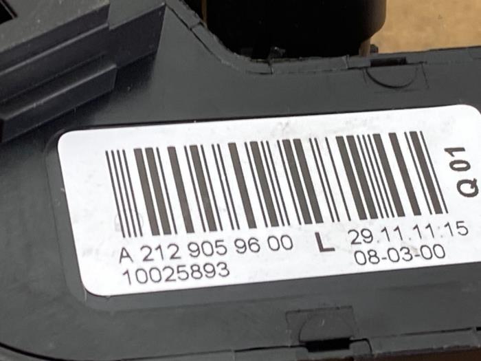 Interruptor de ajuste de asiento Mercedes E-Klasse