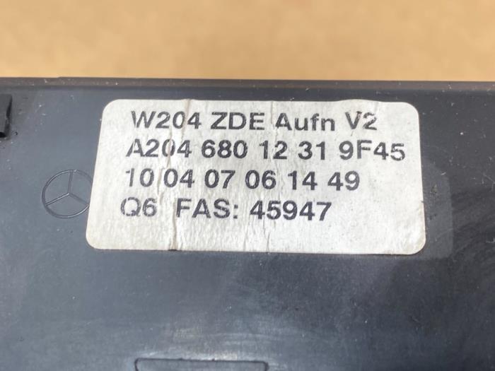 Affichage navigation Mercedes C-Klasse