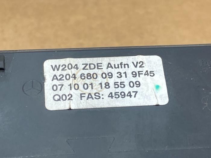 Affichage navigation Mercedes C-Klasse