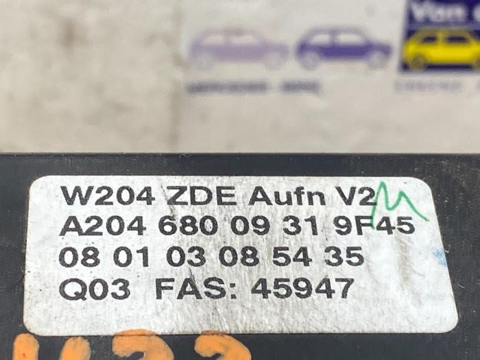 Affichage navigation Mercedes C-Klasse