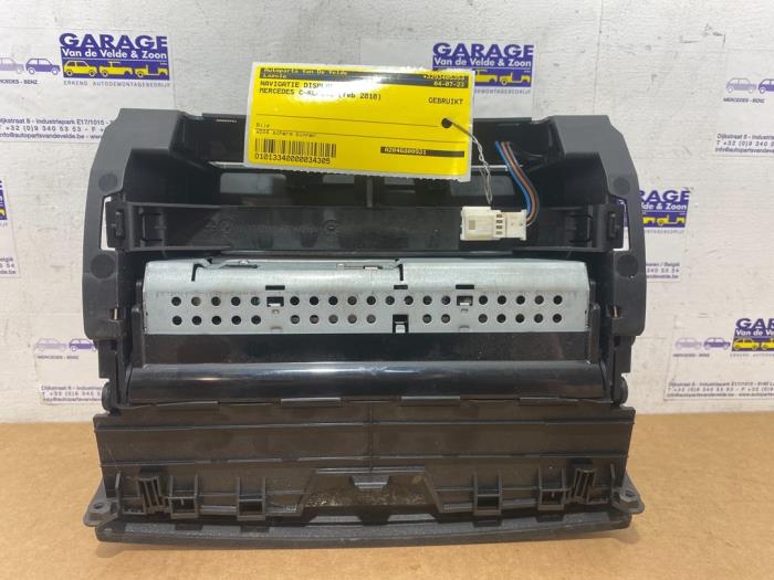 Affichage navigation Mercedes C-Klasse