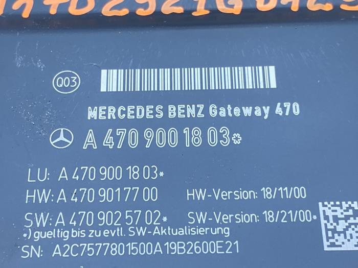 Module (divers) Mercedes X-Klasse