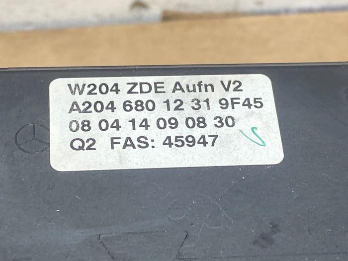 Navigation display Mercedes C-Klasse