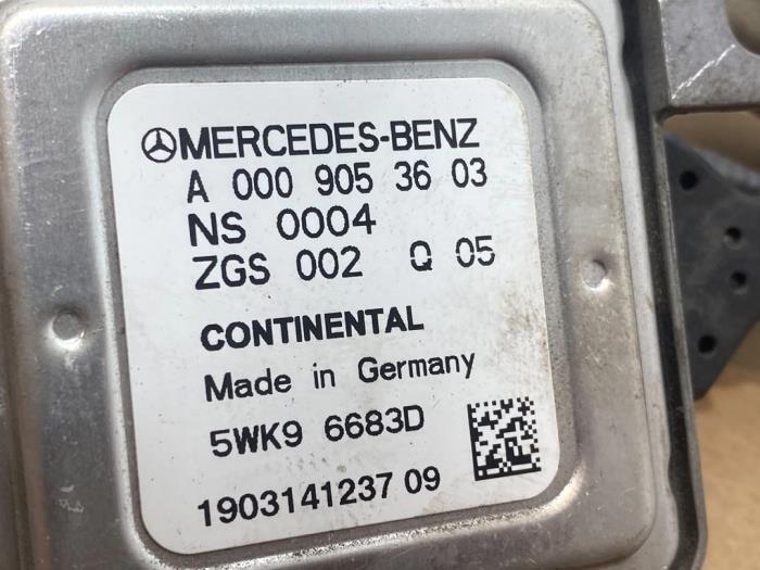 Nox sensor van een Mercedes-Benz GLE (W166) 250d 2.0 2016