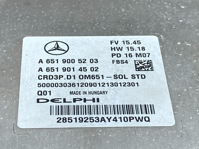 Ignition lock + computer Mercedes C-Klasse