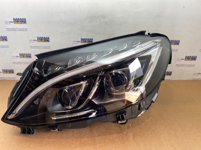Headlight, left Mercedes C-Klasse