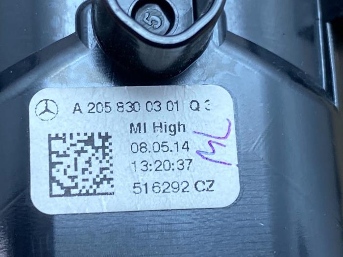 Grille aération tableau de bord Mercedes C-Klasse