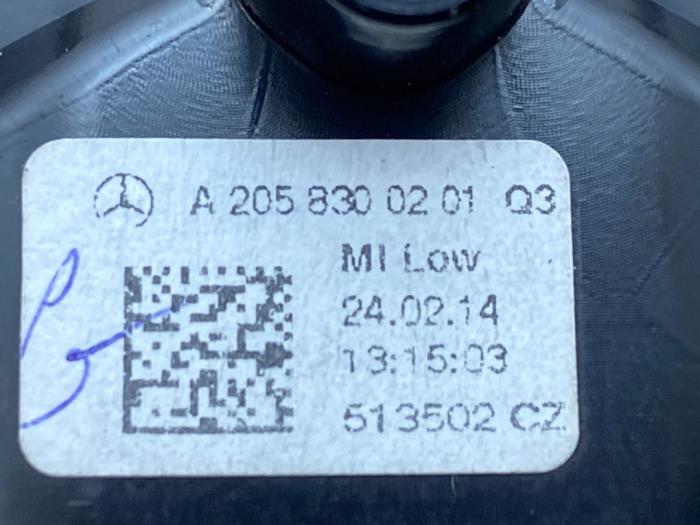 Dashboard vent Mercedes C-Klasse