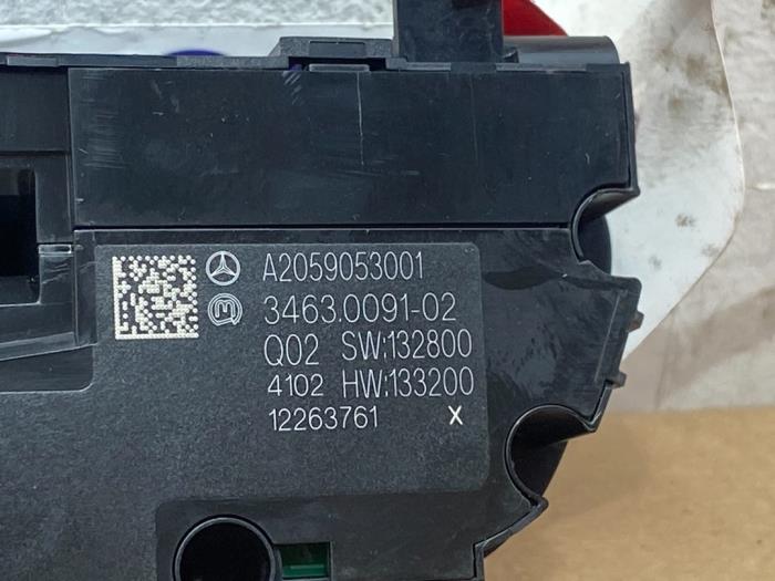 Panneau commande radio Mercedes C-Klasse