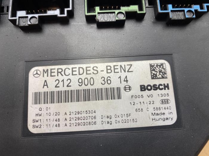 Comfort Module van een Mercedes-Benz E (C207) E-220 CDI 16V BlueEfficiency 2012