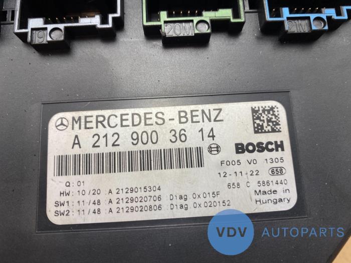 Comfort Module van een Mercedes-Benz E (C207) E-220 CDI 16V BlueEfficiency 2012