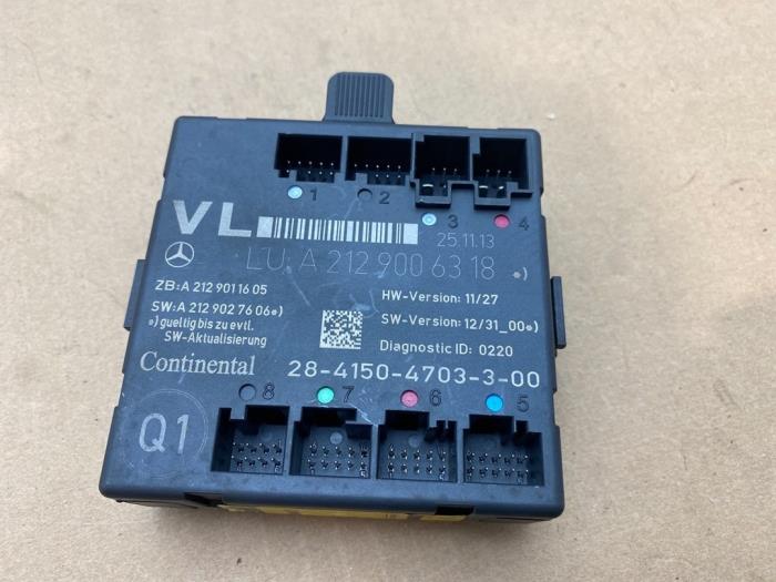 Central door locking module Mercedes E-Klasse