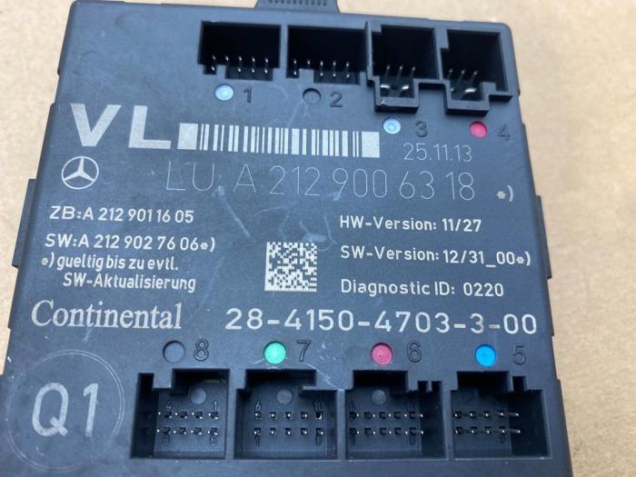 Central door locking module Mercedes E-Klasse