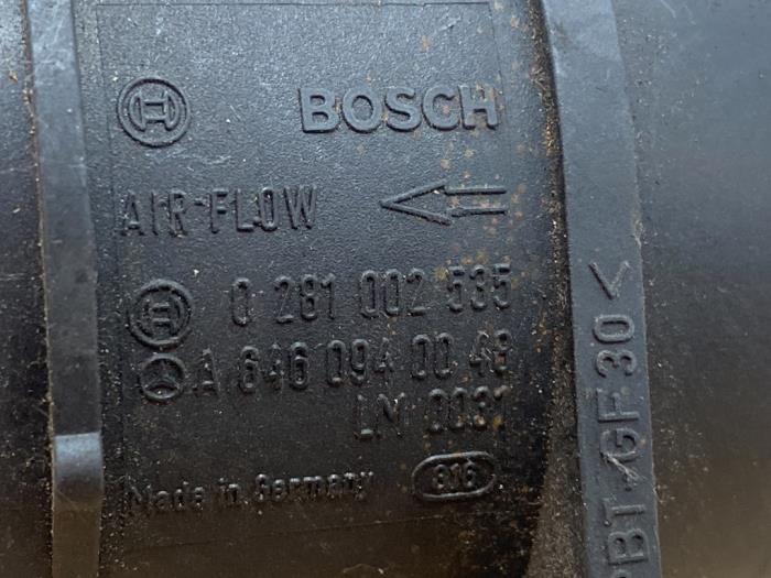 Air mass meter Mercedes C-Klasse