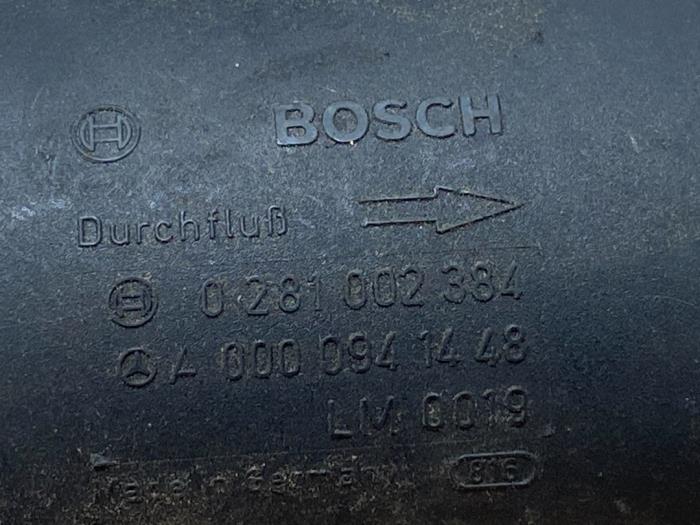 Czujnik masy powietrza Mercedes C-Klasse