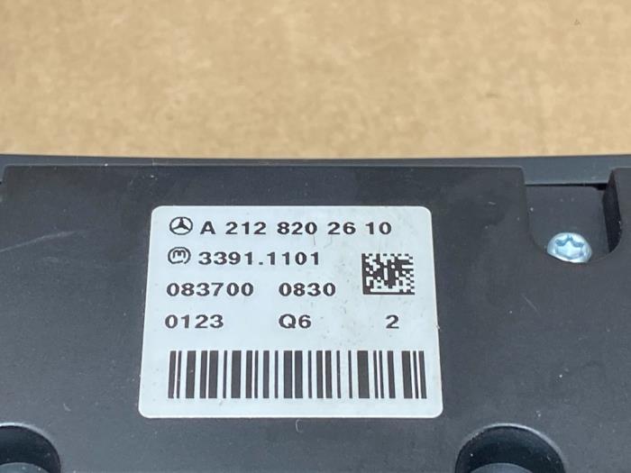 Przelacznik ogrzewania fotela Mercedes E-Klasse