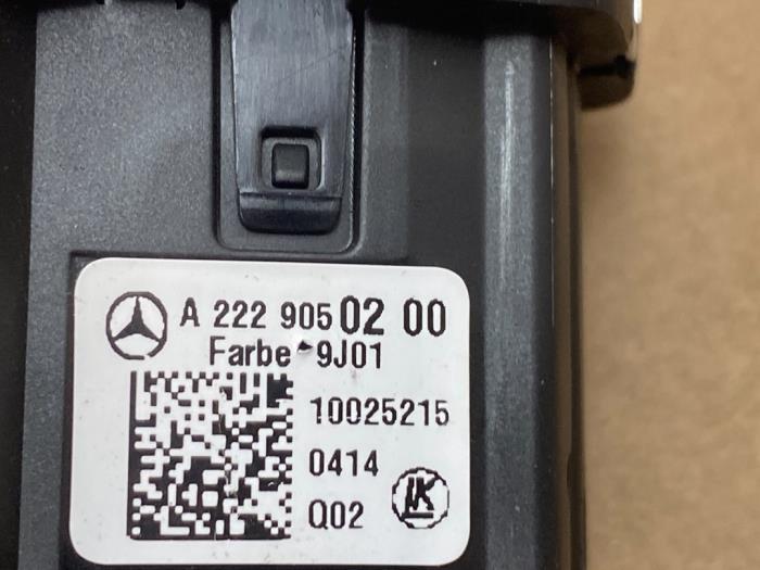 Light switch Mercedes S-Klasse