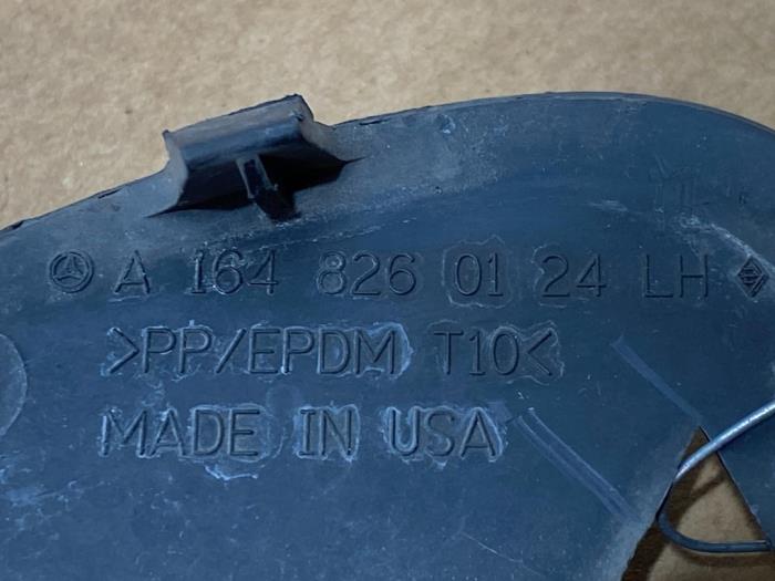 Front bumper, left-side component Mercedes ML-Klasse