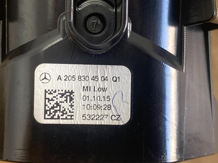 Grille aération tableau de bord Mercedes C-Klasse