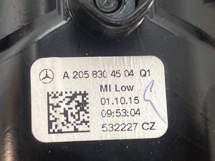 Grille aération tableau de bord Mercedes C-Klasse