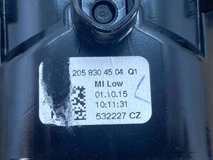 Grille aération tableau de bord Mercedes C-Klasse