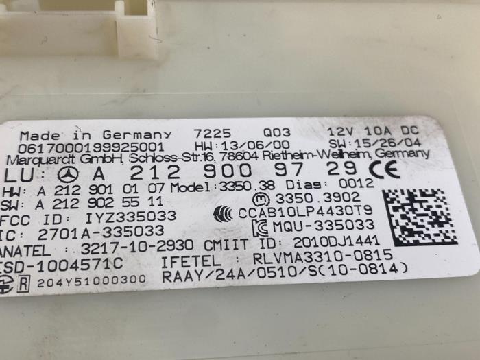 Ordinateur aide au stationnement Mercedes B-Klasse