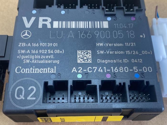 Module verrouillage central des portes Mercedes GLE