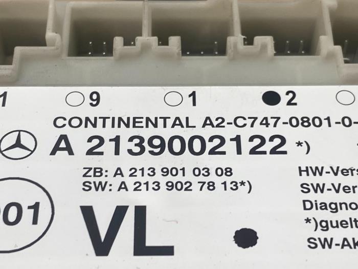 Central door locking module Mercedes E-Klasse