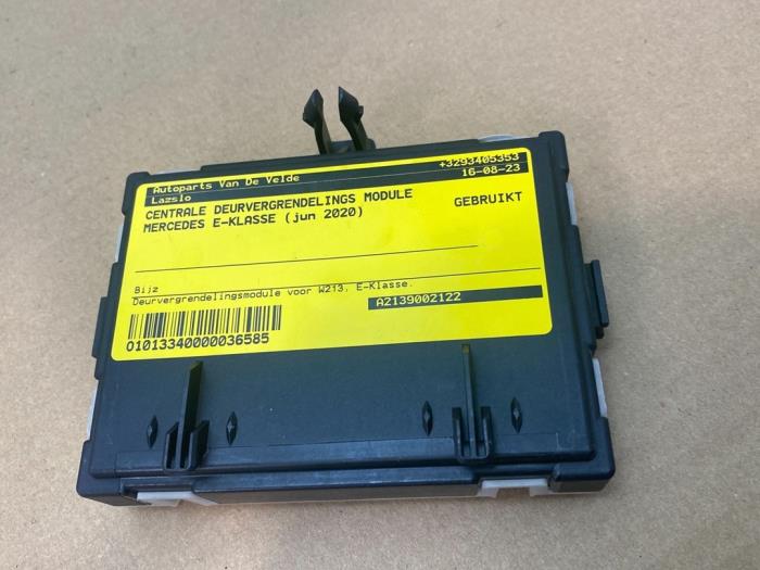 Central door locking module Mercedes E-Klasse