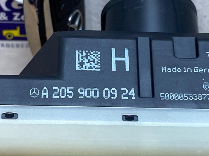 Serrure de contact + ordinateur Mercedes C-Klasse