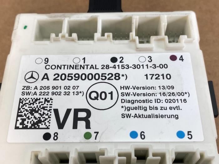 Central door locking module Mercedes C-Klasse