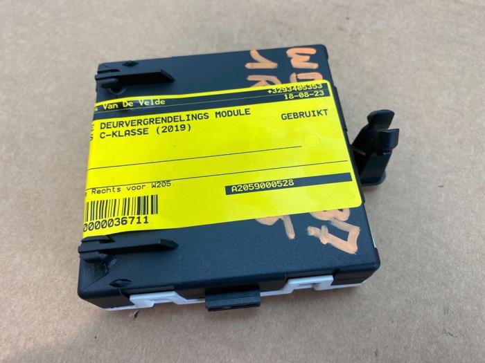 Central door locking module Mercedes C-Klasse