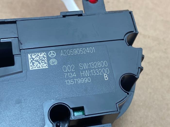 Commande ordinateur de bord Mercedes C-Klasse