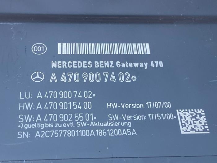 Módulo (varios) Mercedes X-Klasse