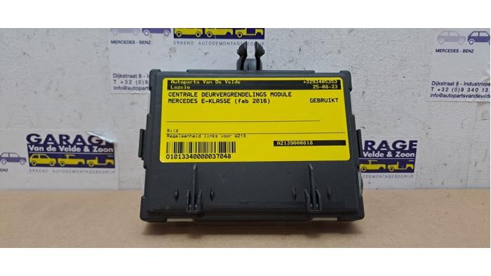 Central door locking module Mercedes E-Klasse