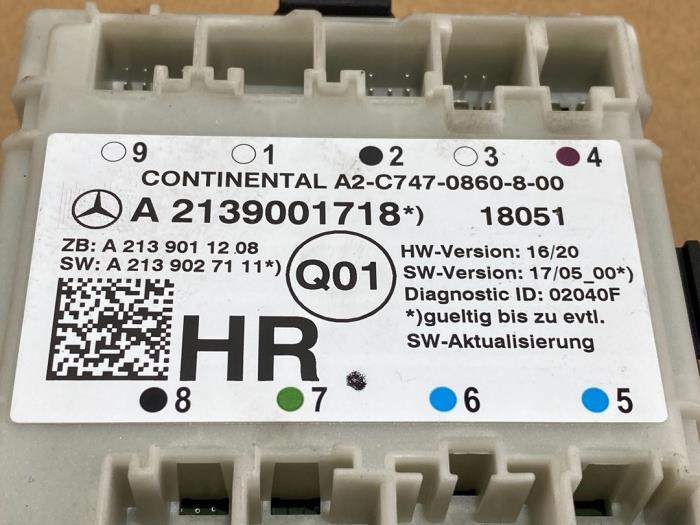 Módulo de cierre centralizado Mercedes E-Klasse