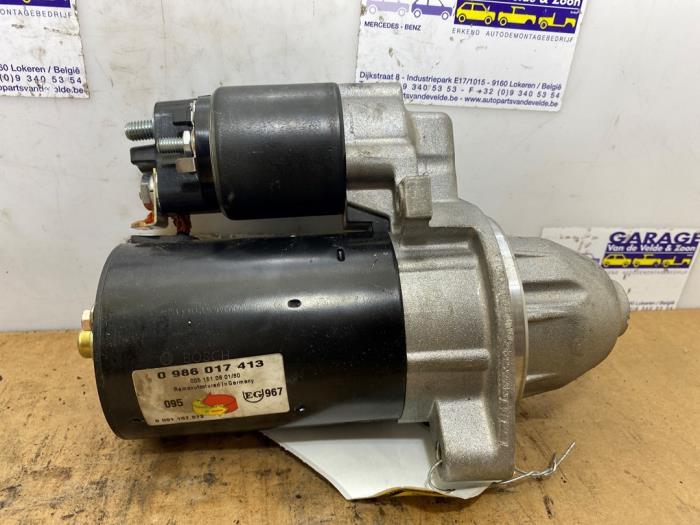 Démarreur Mercedes E-Klasse