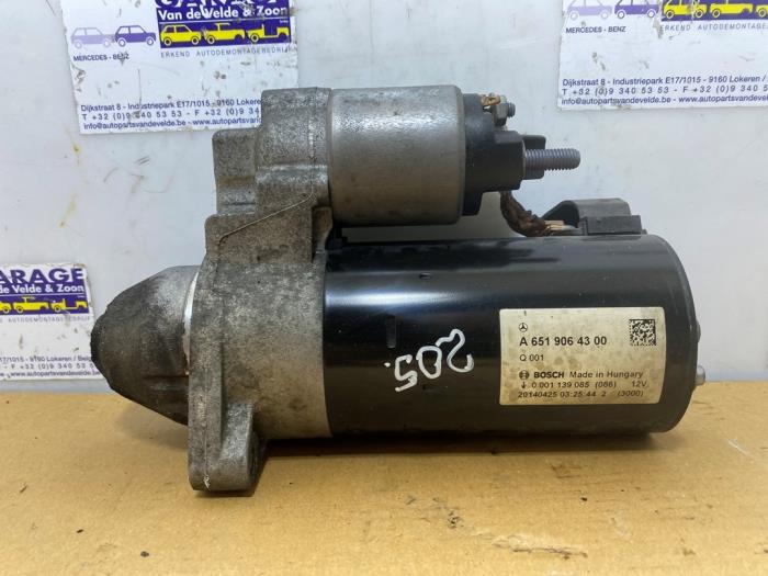 Startmotor Mercedes C-Klasse